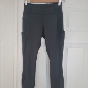 Luluemon winter brushed leggings size 4